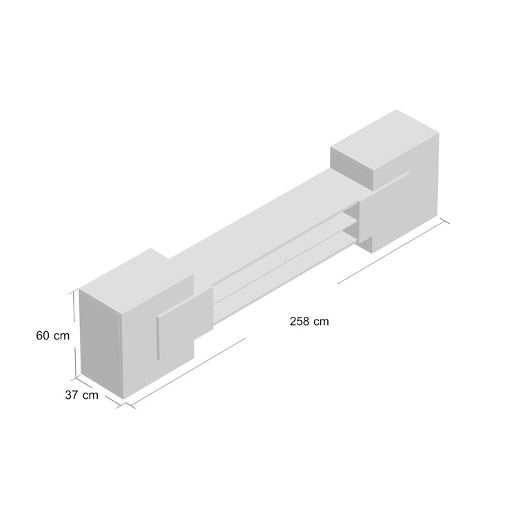 Zipcode Design Emilee TV Stand for TVs up to 54" & Reviews Wayfair.co.uk